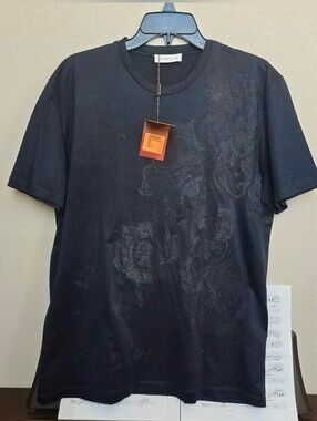 NwT Etro Paisley Black T-Shirt XL